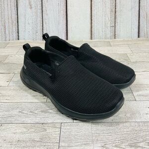 Skechers Black Slip-On Flats